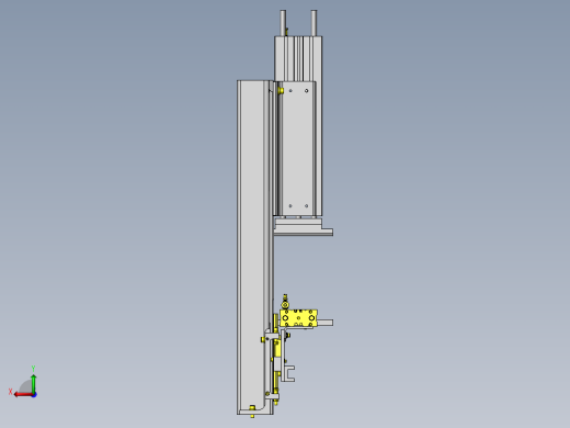 压块位置变更调整机构后视缩略图