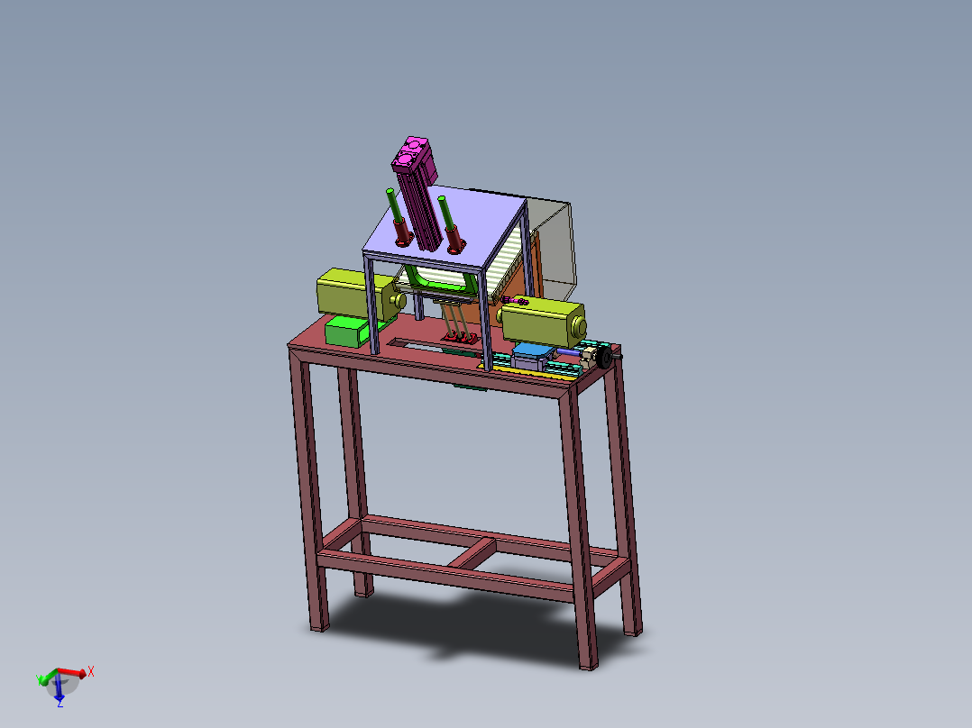 棒料平端面设备sw2020可编辑