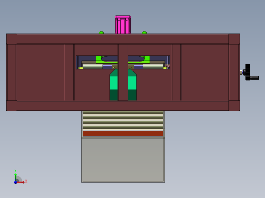 棒料平端面设备sw2020可编辑前视缩略图