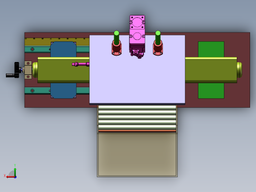 棒料平端面设备sw2020可编辑后视缩略图