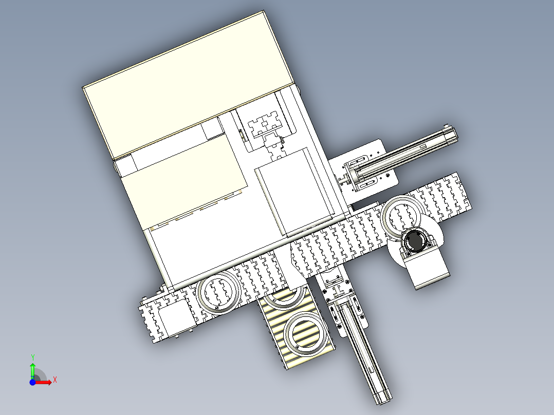 检测设备前视图