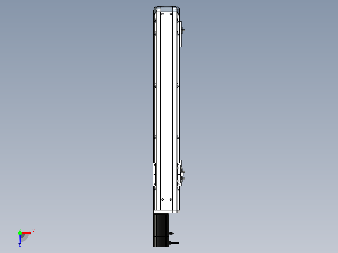 Toyo东佑达直线模组-ETH10-550-BC-200W+煞車俯视图