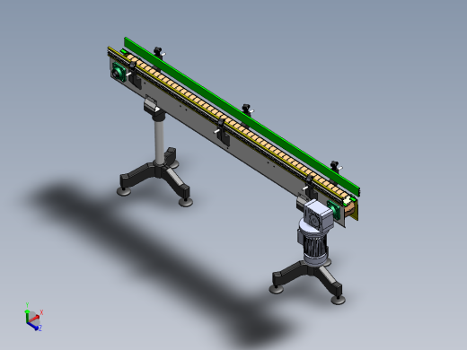 H788 120X2000链板输送机