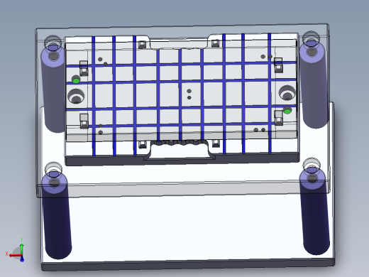 平面度涡电流检测检具