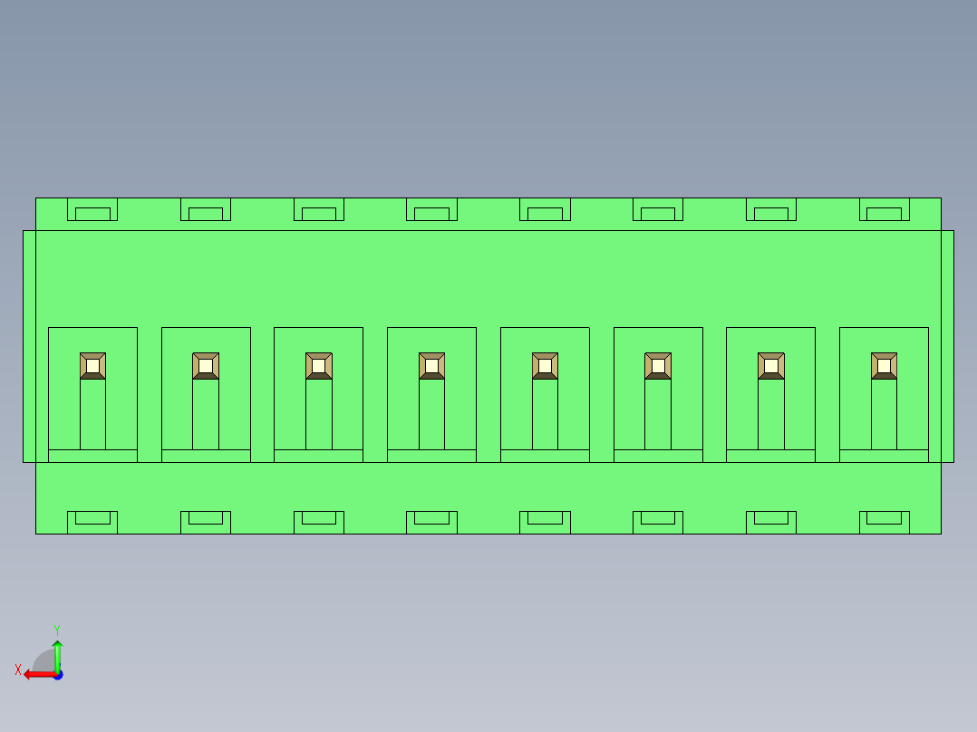 15EDG-3.5-8P(V-Hht)后视图