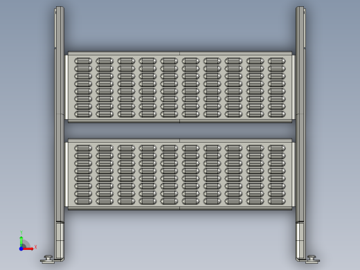 楼梯梯子(1)前视缩略图