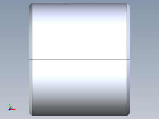 公制梯形螺母-TR16x4x36x32.STEP前视缩略图