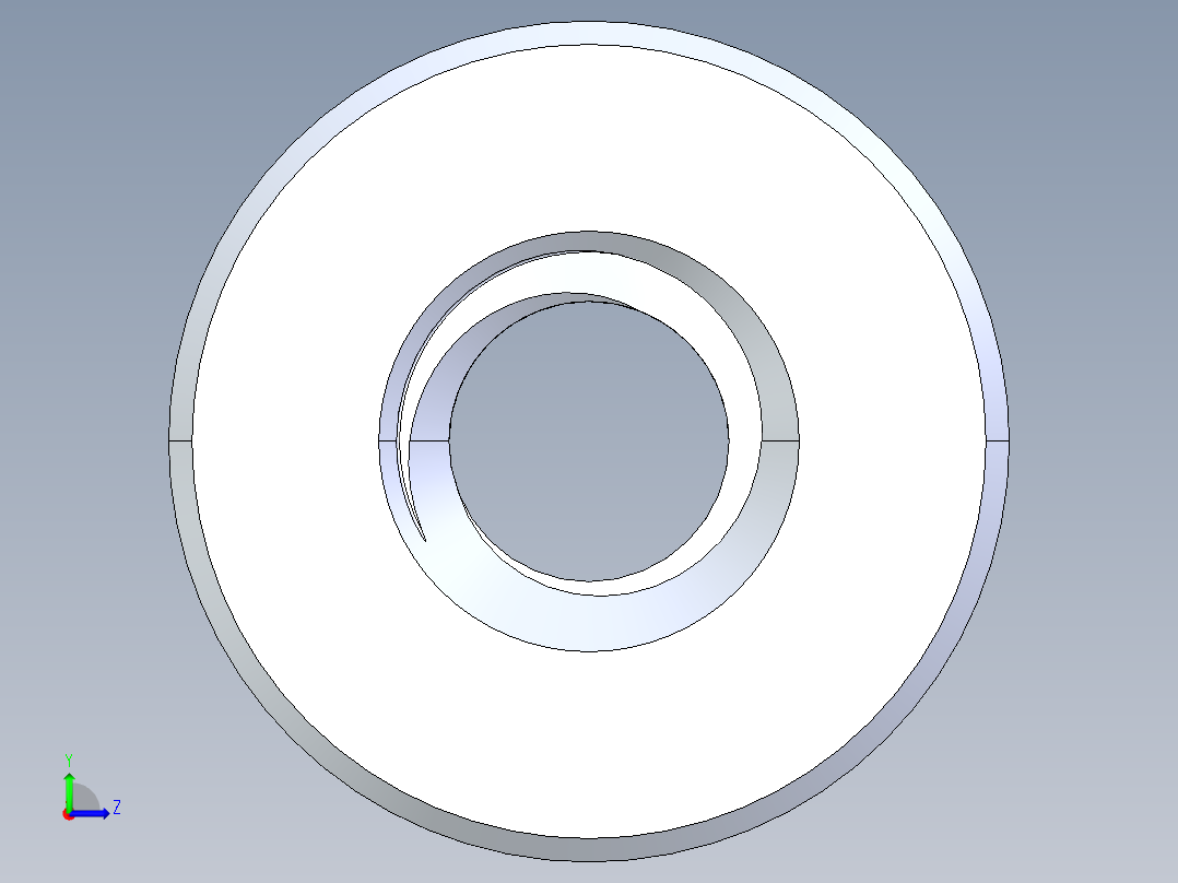 公制梯形螺母-TR16x4x36x32.STEP左视图