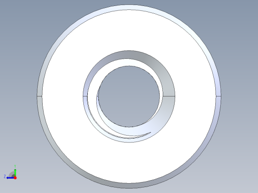 公制梯形螺母-TR16x4x36x32.STEP右视缩略图