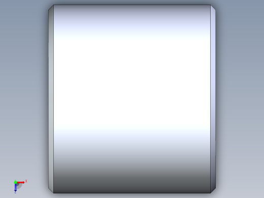 公制梯形螺母-TR16x4x36x32.STEP俯视缩略图