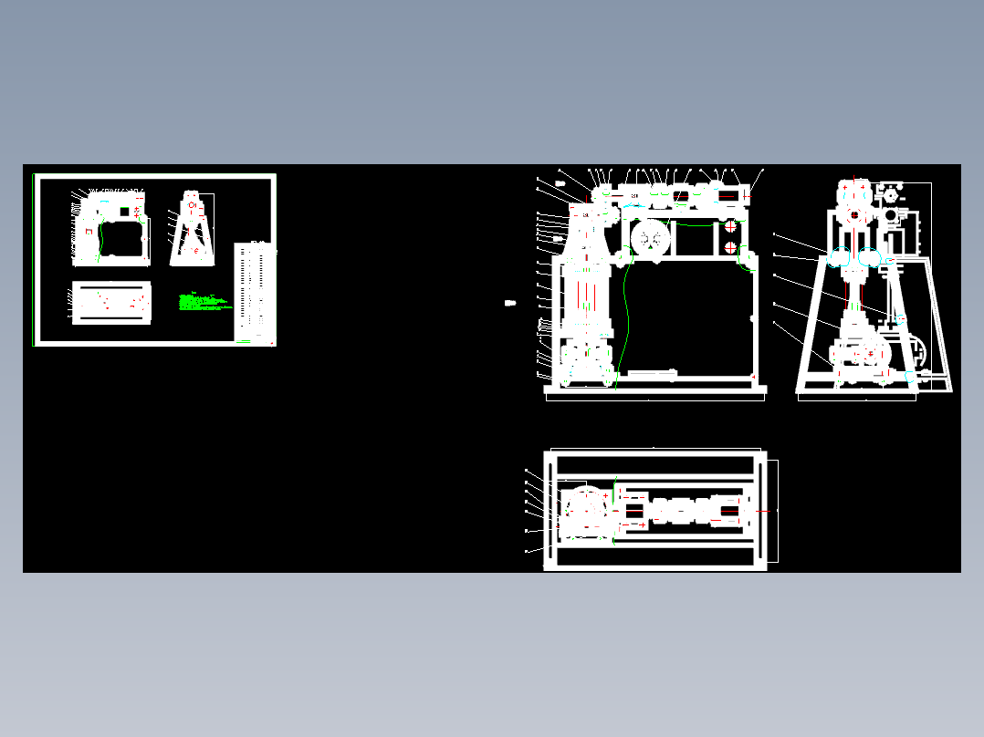 滚动摩擦磨损试验机设计【蜗轮蜗杆】-优秀设计