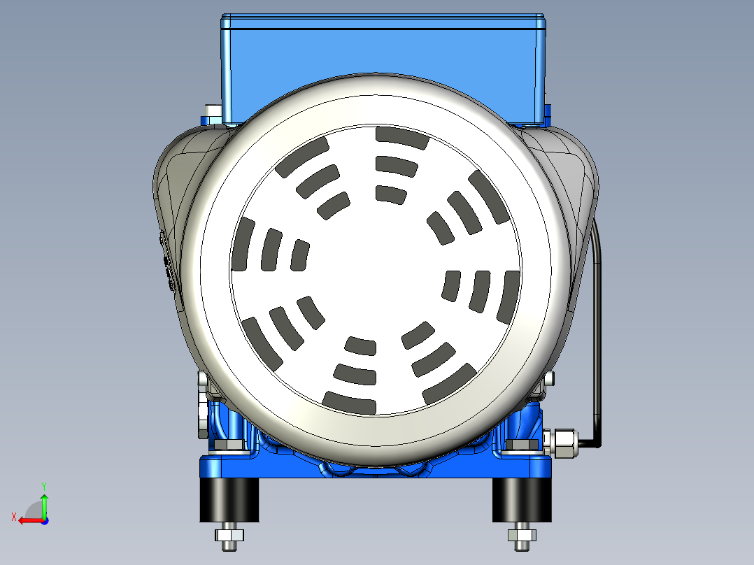 通用压缩机 --stp后视图