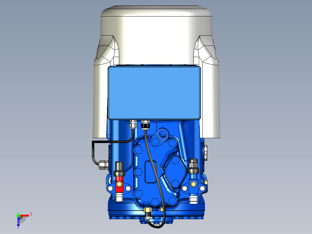 通用压缩机 --stp俯视图