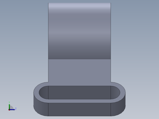 机械零件图12左视缩略图