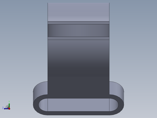 机械零件图12右视缩略图