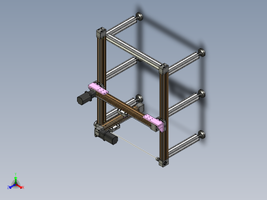 威洛博一般环境皮带-EB4+型材龙门三轴组合