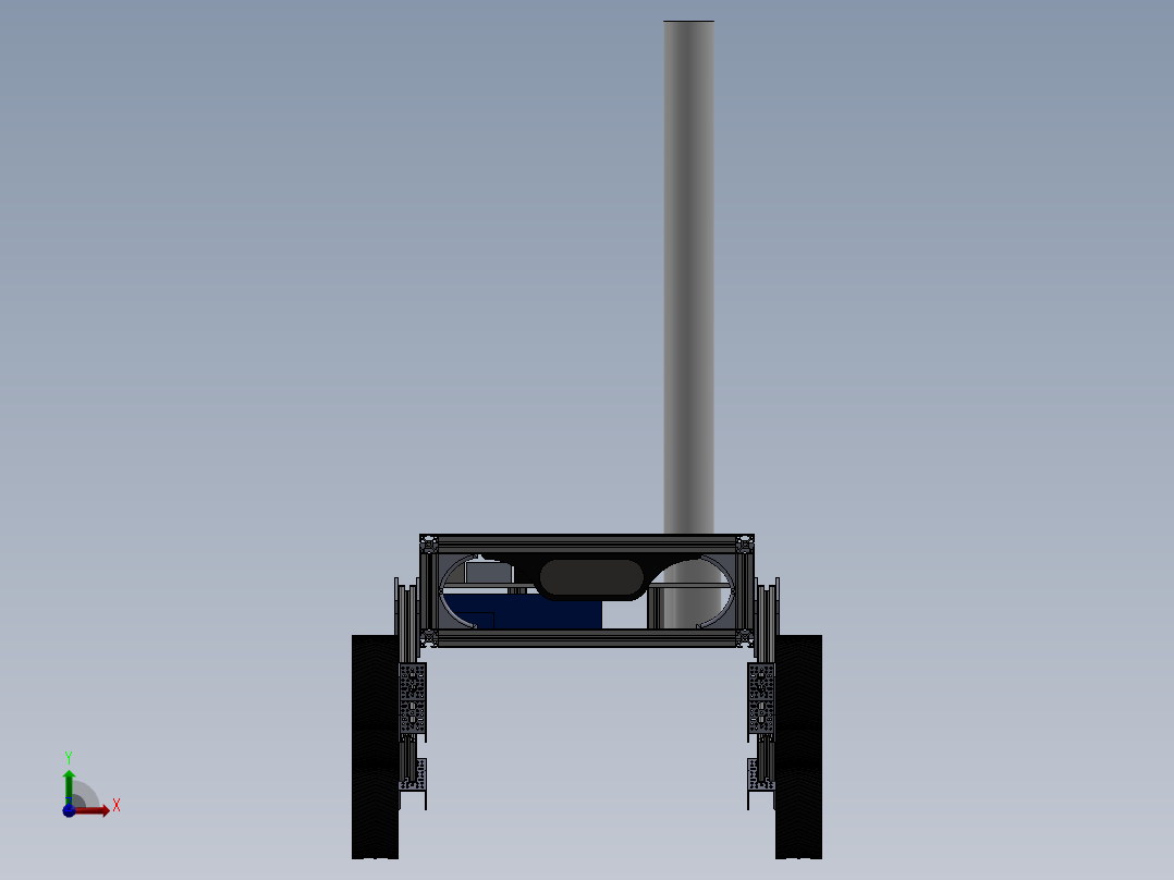 智能小车前视图