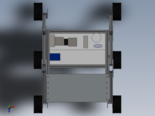 智能小车俯视缩略图