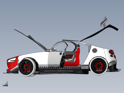 591改装汽车SW设计右视缩略图