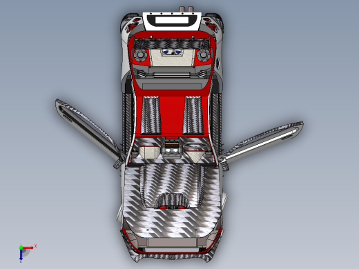591改装汽车SW设计俯视缩略图