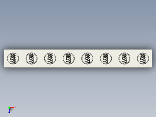 乐高套装 4421基本积木-4211392 - 3008 Medium Stone Grey Brick 1 x 8.STEP俯视缩略图