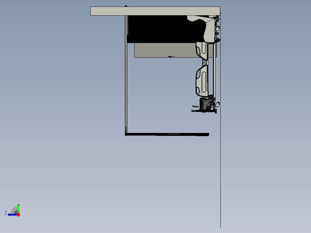 医院病房 右视图