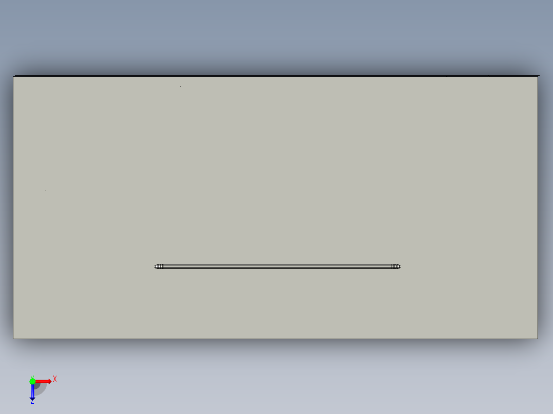医院病房 俯视图