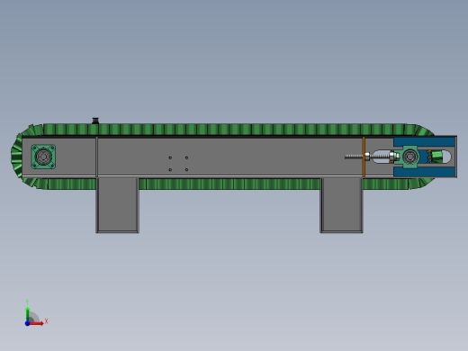 皮带秤模型前视缩略图
