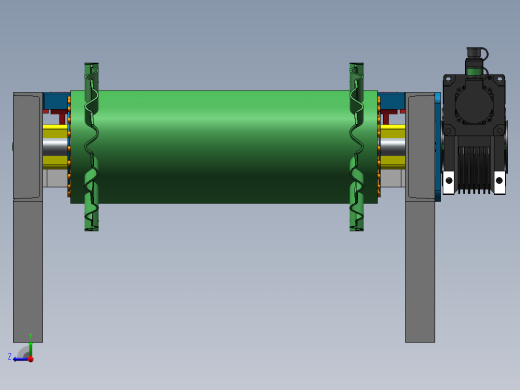 皮带秤模型右视缩略图