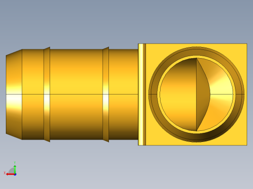 工业通用螺蚊管倒齿式工业硬管接头Union Elbow 225-8-8后视缩略图