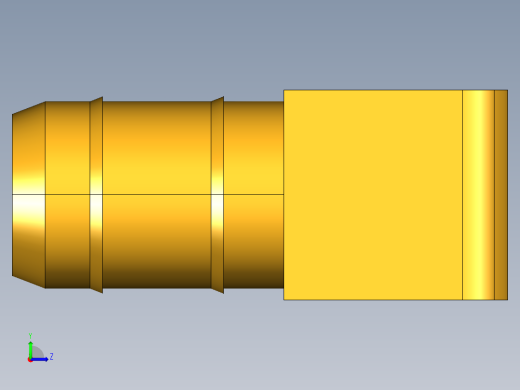 工业通用螺蚊管倒齿式工业硬管接头Union Elbow 225-8-8左视缩略图