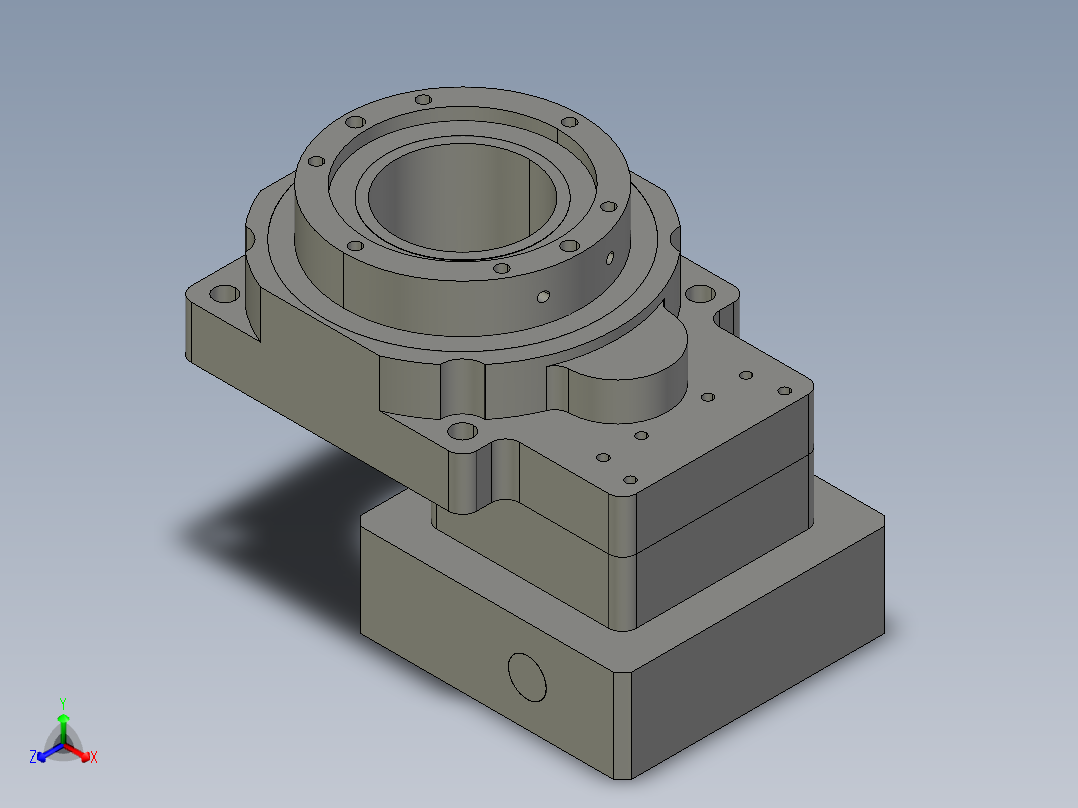 中空旋转平台KFN60-5模型(8-26 38.1-2 4-4.5-47.14-47.14)