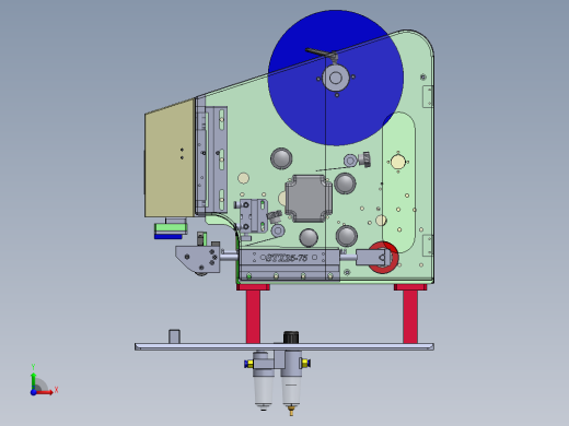 半自动高精度平面贴标机sw18可编辑前视缩略图