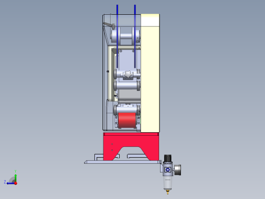 半自动高精度平面贴标机sw18可编辑右视缩略图