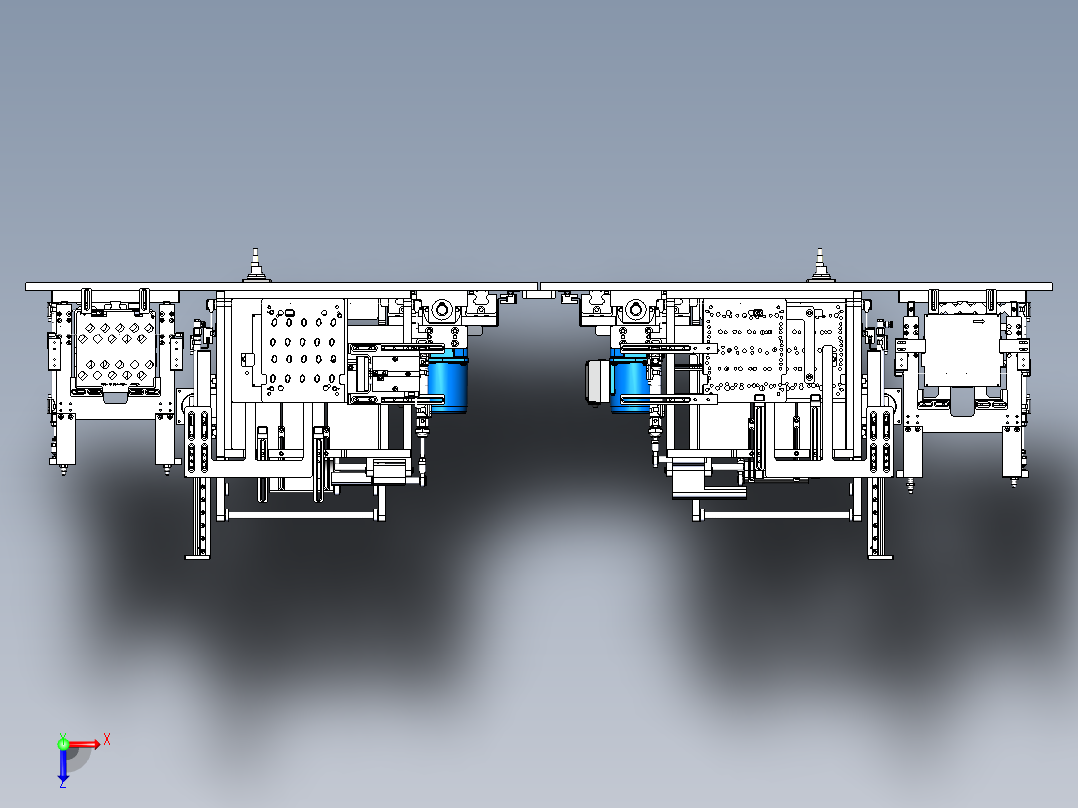 升降料仓（含DFM）sw17可编辑俯视图