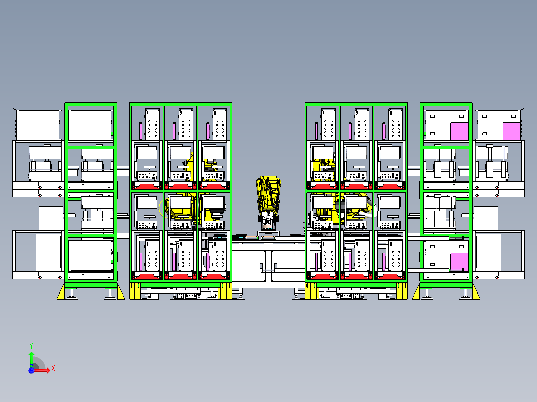 SMT CELL3测试设备sw18前视图