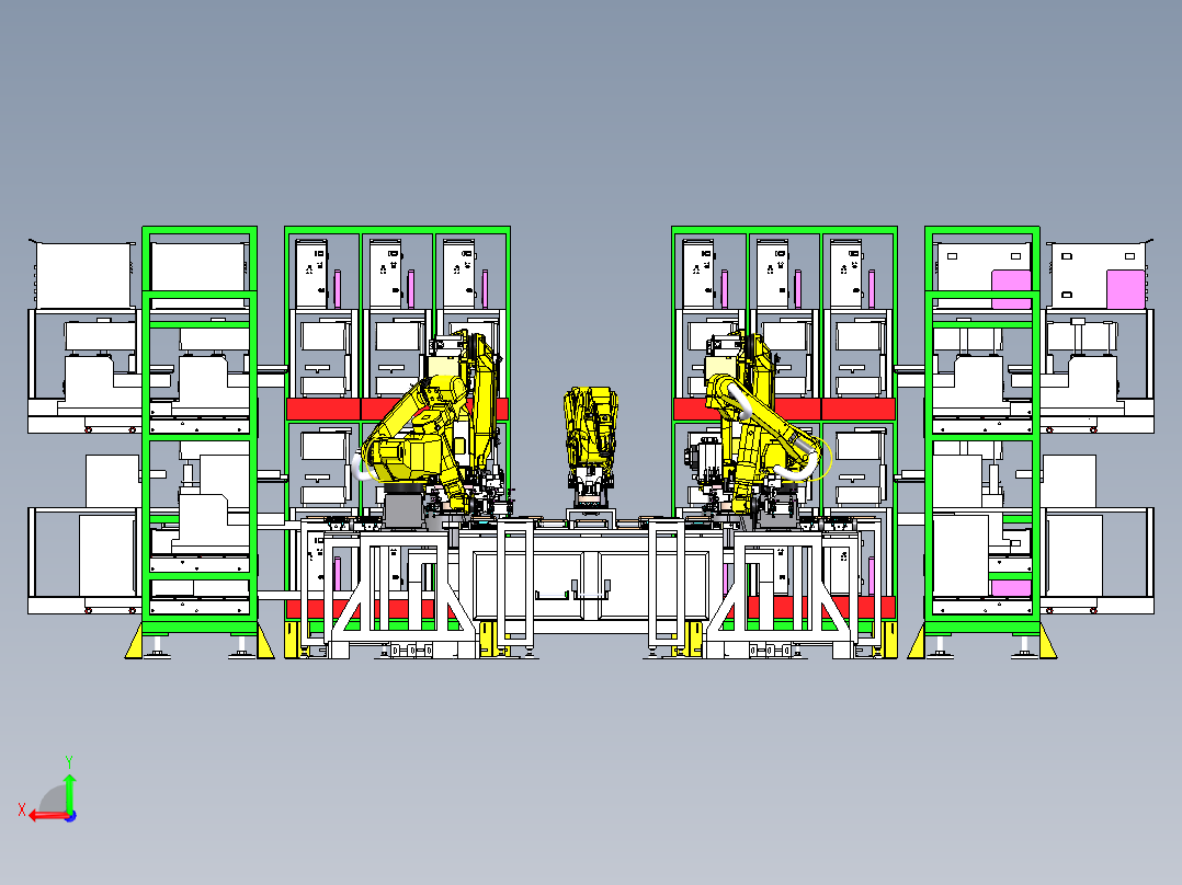 SMT CELL3测试设备sw18后视图