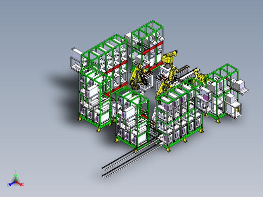 SMT CELL3测试设备sw18正等轴测缩略图