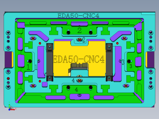 EDA50-笔记本CNC工装夹具三维模型CNC4-190104前视缩略图