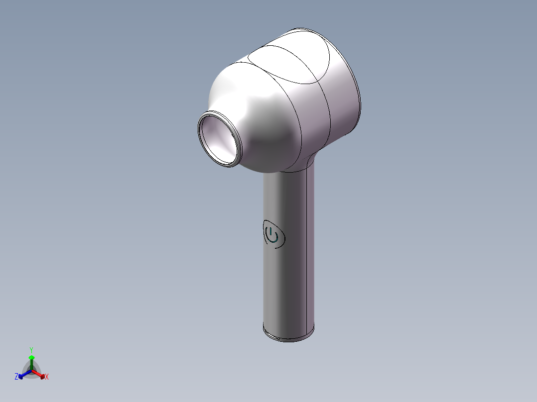 风扇正等轴测图