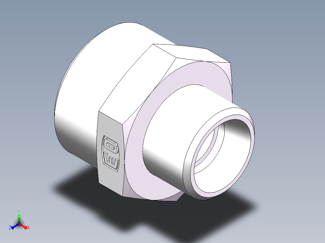 直通变径-GR、1C-18-26主视图