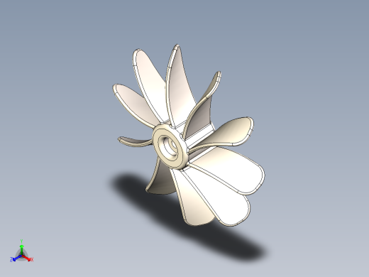 螺旋桨(111)正等轴测缩略图