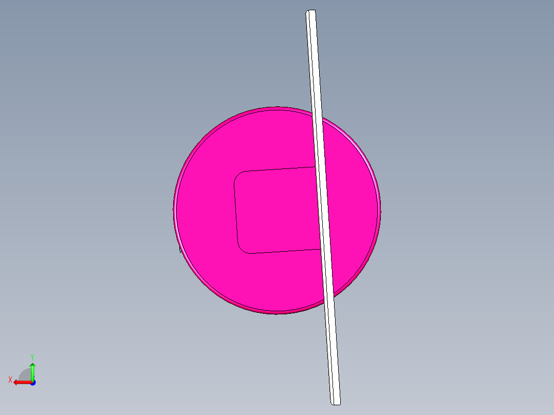 B2004037-木质废料压块工具后视图