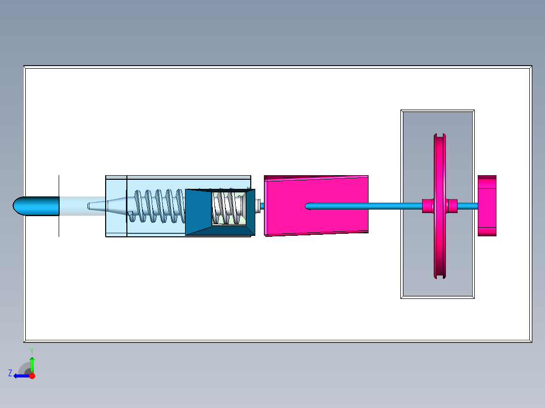 B2004037-木质废料压块工具右视图