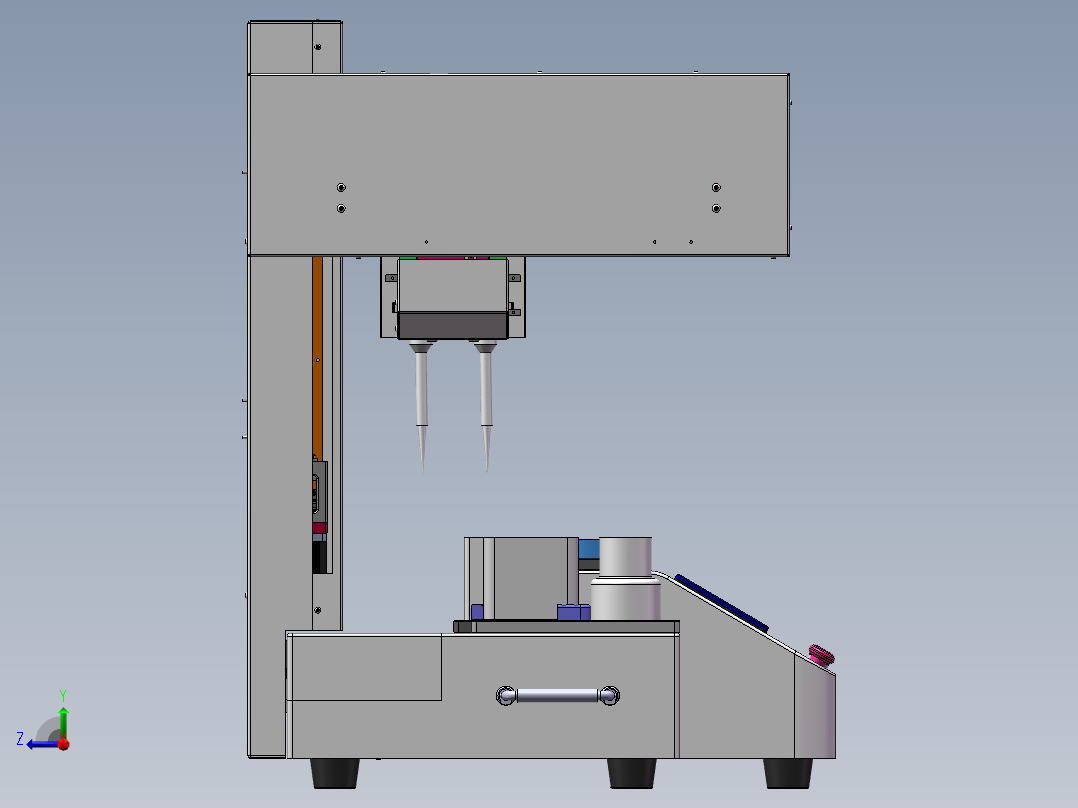 自动化移液设备658844右视图