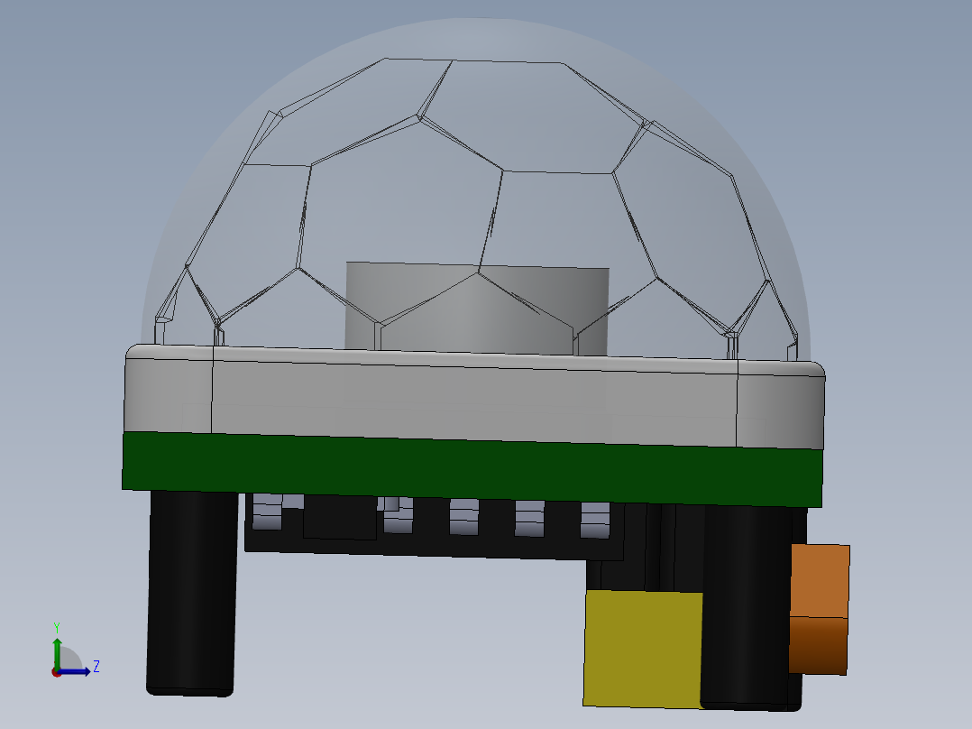 传感器(108)左视图