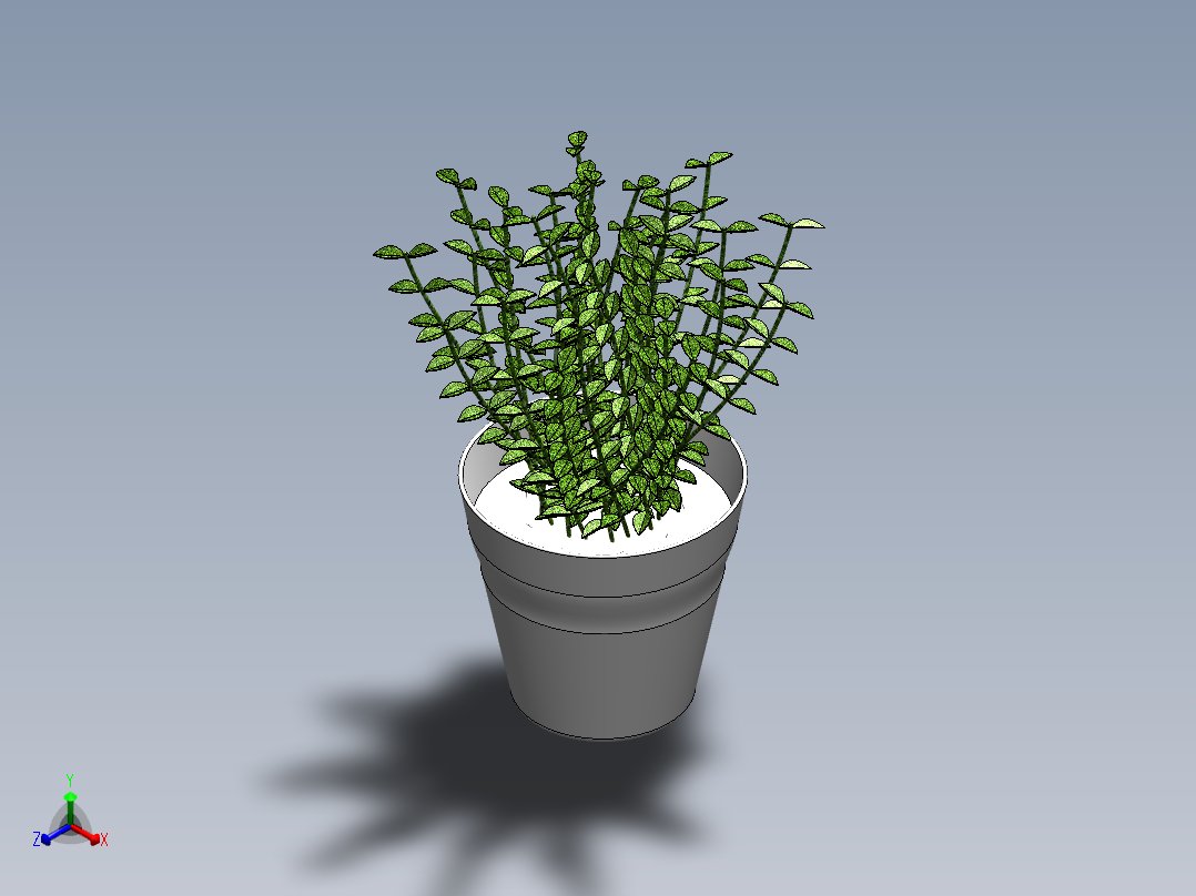 植物(67)正等轴测图