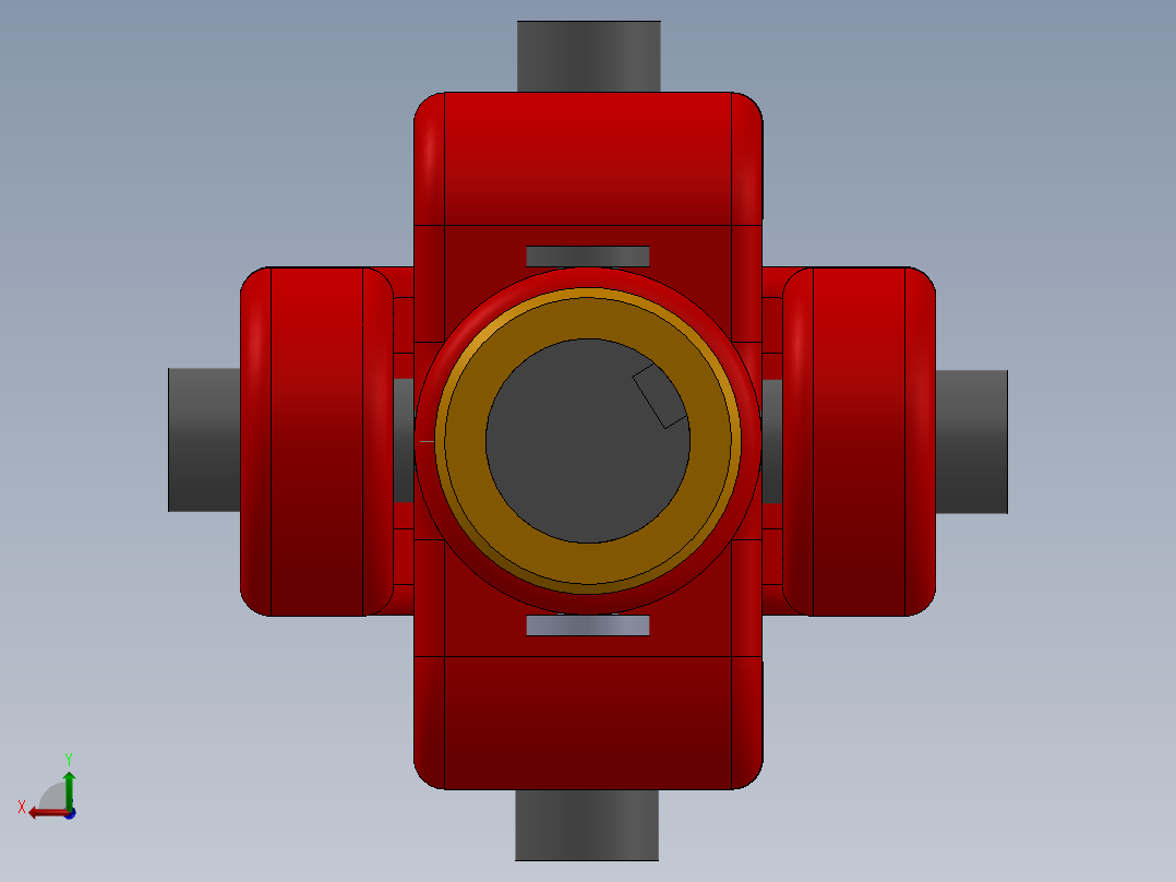 万向节(53)后视图