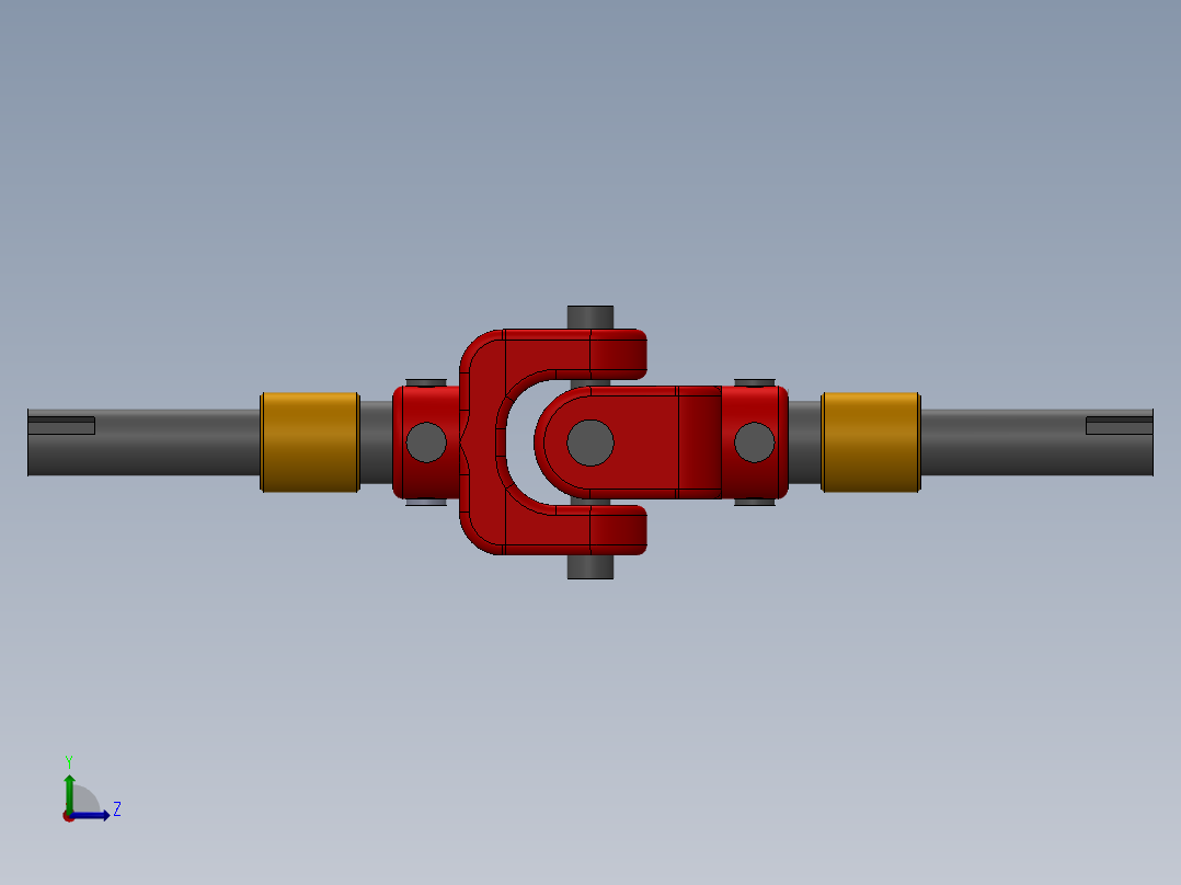 万向节(53)左视图