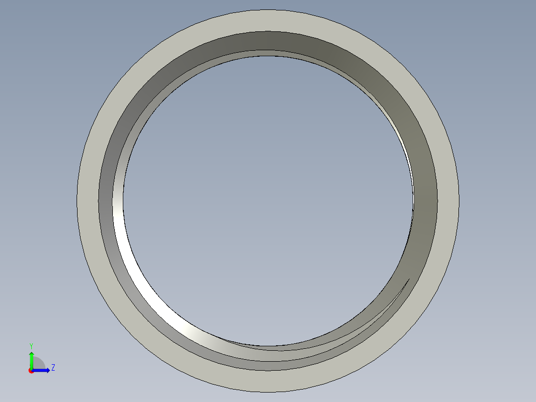 螺纹管管箍-等径直通 DN15左视图